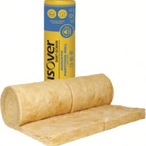 Isover apr acoustic partition roll 25mm, 50mm, 75mm, 100mm insulation roll