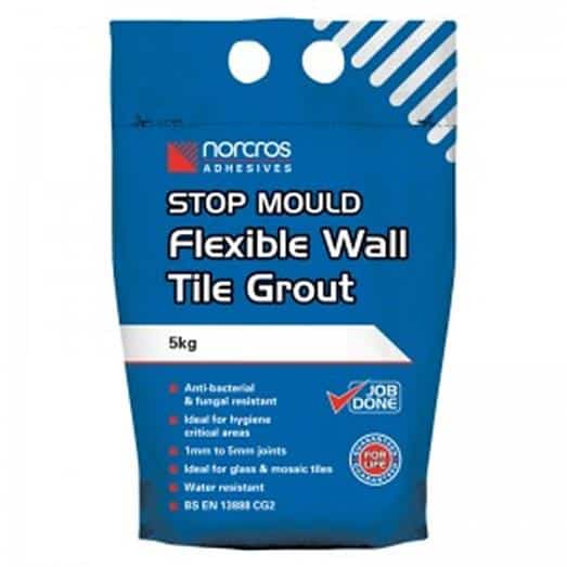 Norcross adhesives - stop mould - wall tile grout