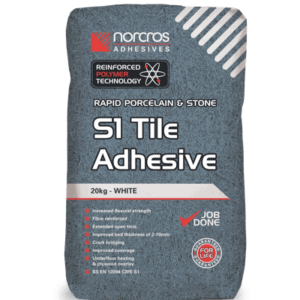 Norcros adhesives product-rapid-porcelin-stone-s1-tile-adhesive