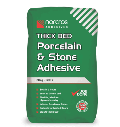 Norcros adhesives product-thick-bed-porcelain-and-stone-adhesive-grey