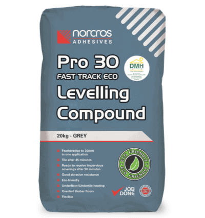 norcros pro 30 fast track eco levelling compound
